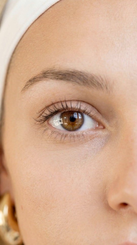Jewellery spec film, still at 0:11: Eye, extreme close-up